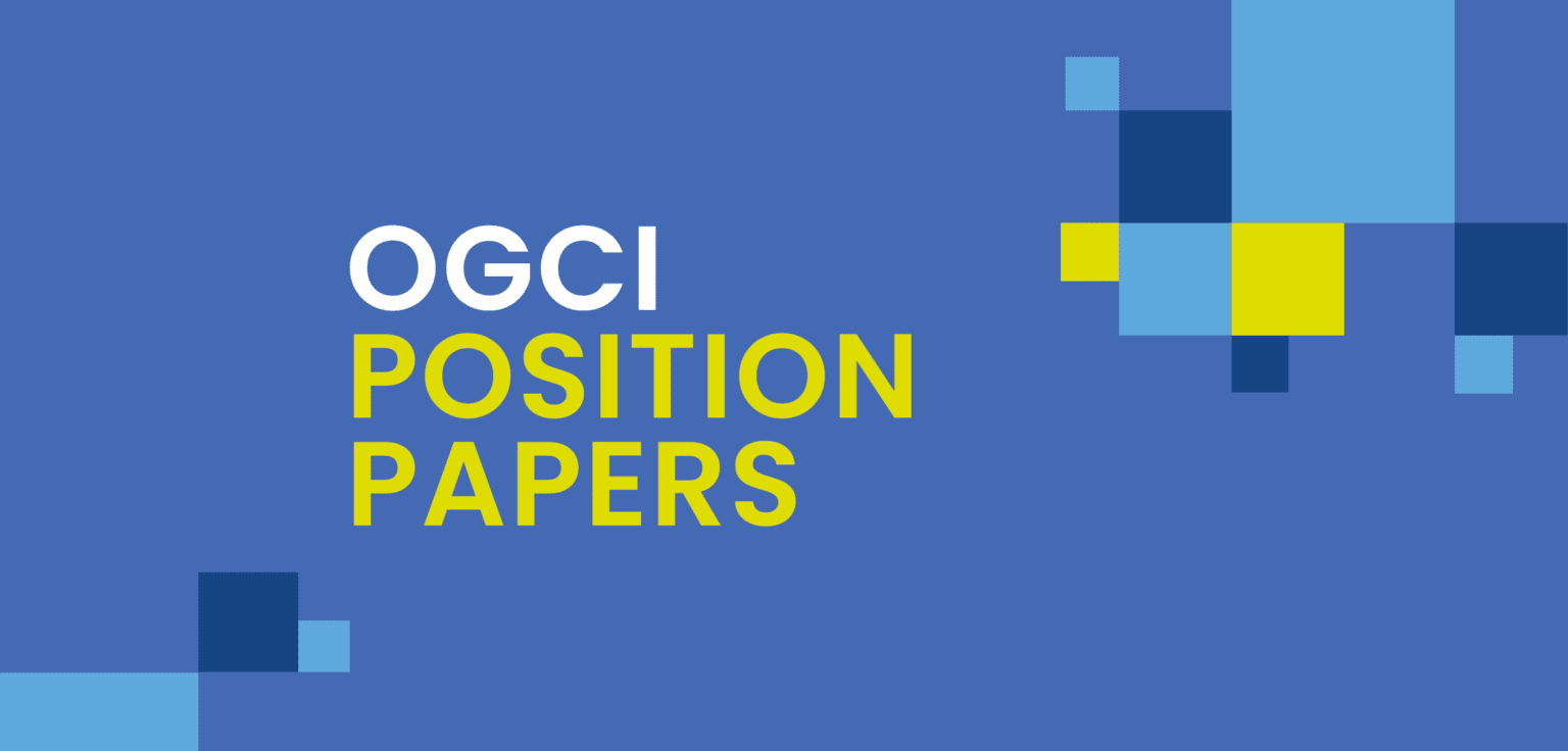 OGCI Position Papers graphic