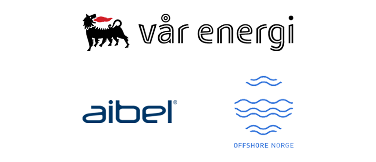 Vår Energi, Aibel and Offshore Norge logos