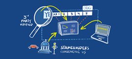 Close up of an infographic showing OGCI Performance Data