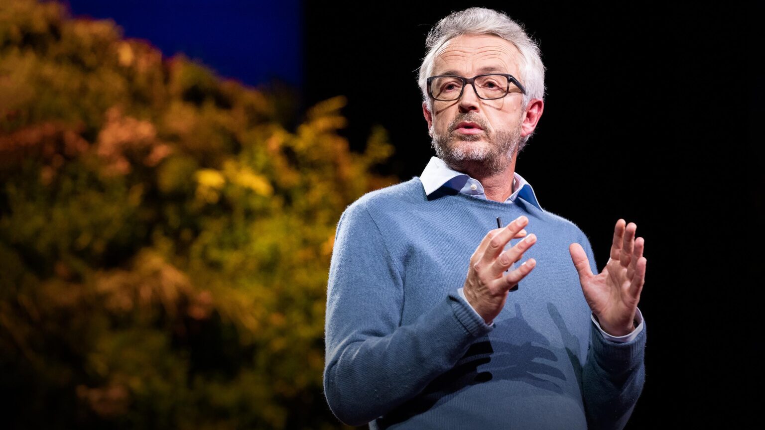 Bjørn Otto Sverdrup, Chair, OGCI Executive Committee and Head of OGDC Secretariat, giving a TED Talk