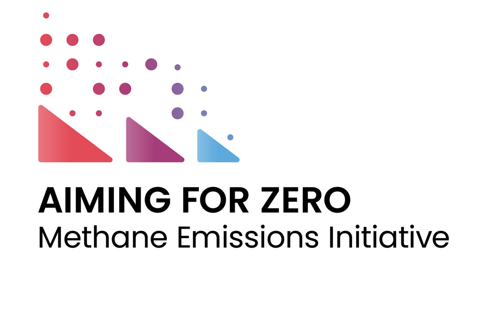 Aiming for Zero Methane Emissions Initiative logo