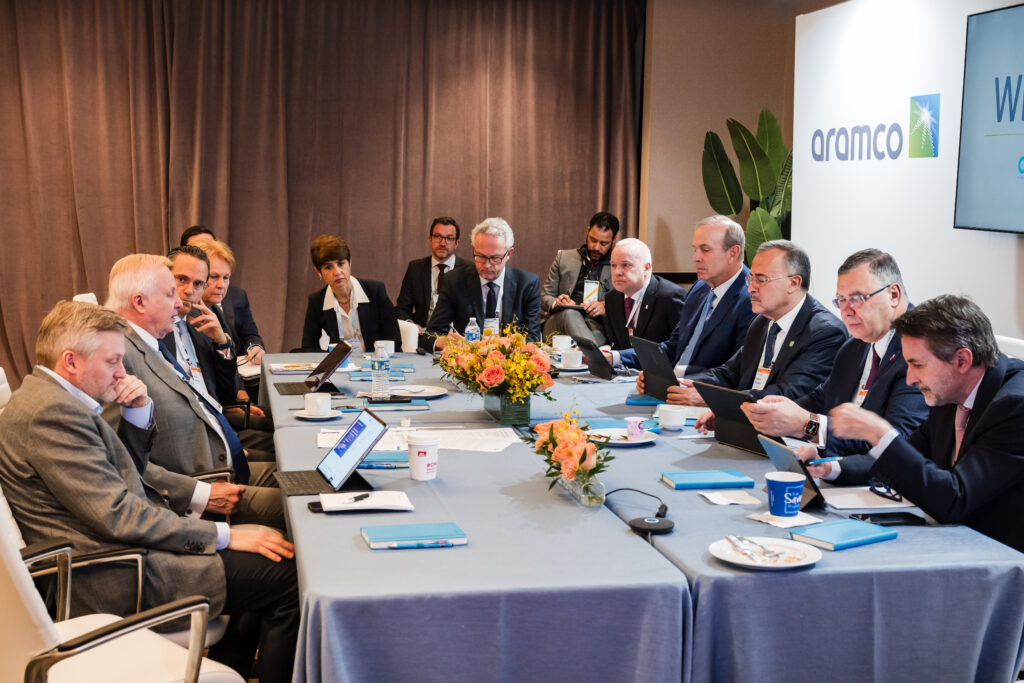 OGCI CEOs at March meeting. Credit: OGCI